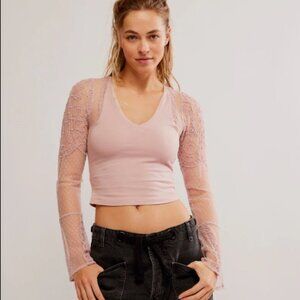 FREE PEOPLE - Who's That Girl Long Sleeve